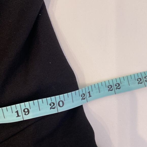 Lane Bryant Short Sleeve Blk Off Shoulder Peplum Pleat Top Stretch NWT Sz 18/20 - Picture 10 of 14